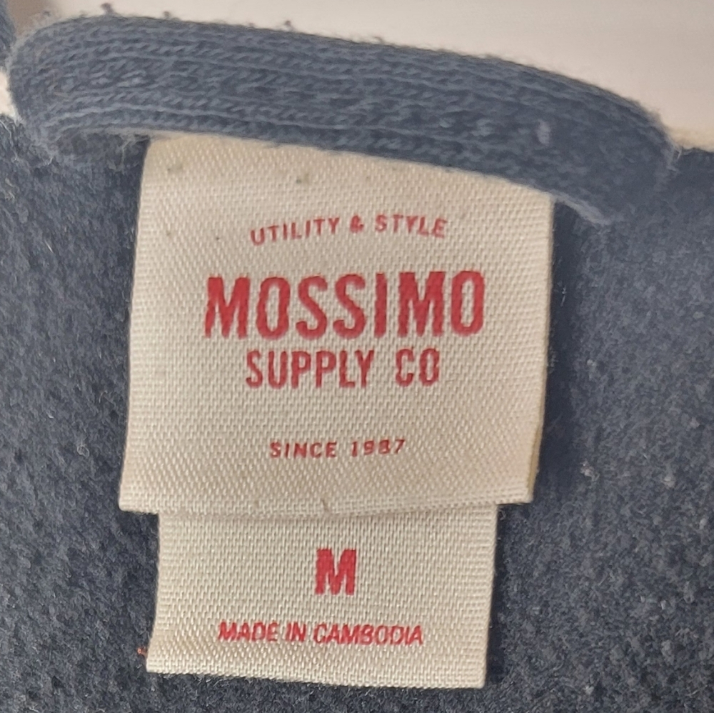 Mossimo Supply Co. Women's Faded Black Zip-Up Hoodie - Picture 12 of 14
